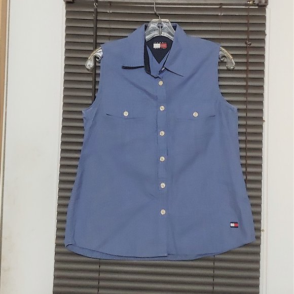 Tommy Hilfige  sleeveless blouse size 10 - Picture 1 of 10